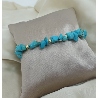 bracciale pasta di turchese bigiotteria artigianale