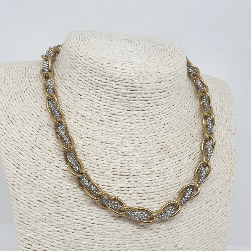 collana acciaio rosa bianco grigio bigiotteria artigianale idee regalo bijoux donna