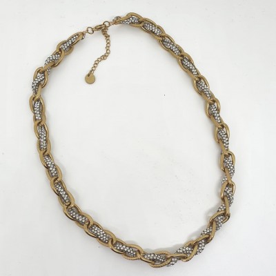 collana acciaio rosa bianco grigio bigiotteria artigianale idee regalo bijoux donna