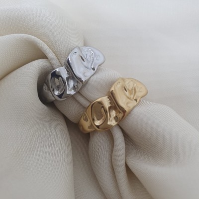 anello acciaio regolabile idea regalo