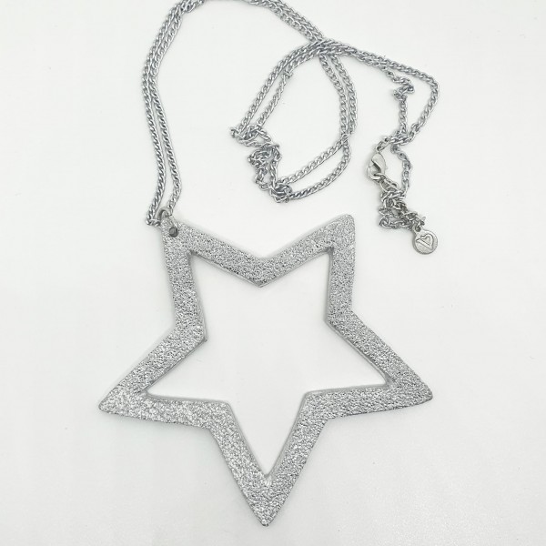 collana stella vestopazzo alluminio riciclato