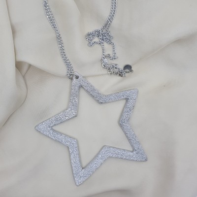 collana stella vestopazzo alluminio riciclato