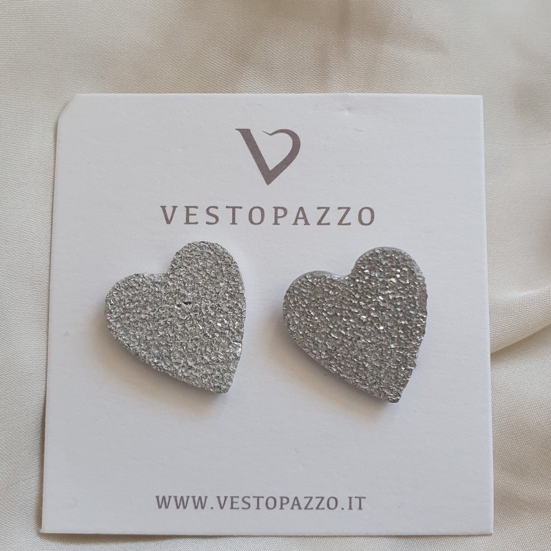 orecchini cuore a lobo luces