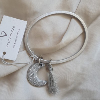 bracciale rigido alluminio vestopazzo luna