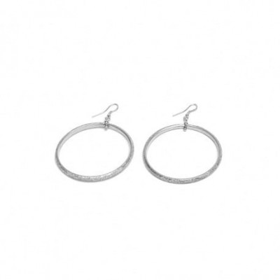 orecchini in alluminio effetto strass vestopazzo cerchi bigiotteria torino Nicebijoux