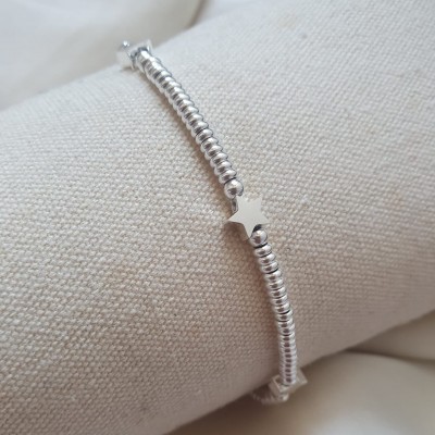 Bracciale RONDELLE E STELLE