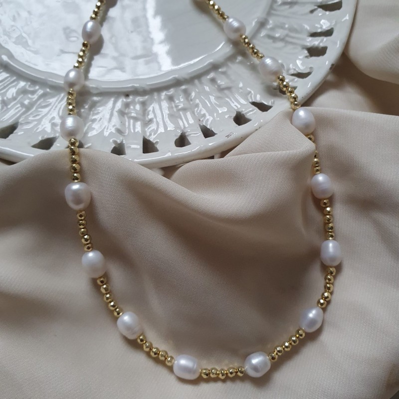 collana perle di fiume bigiotteria artigianale