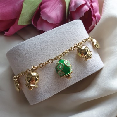Bracciale CAMPANELLA verde