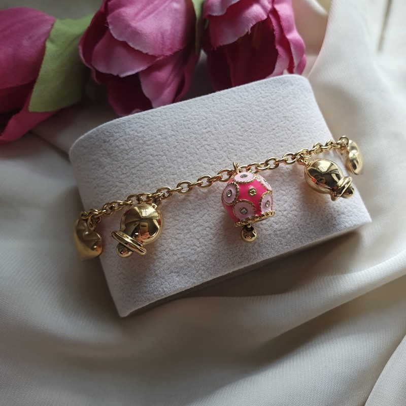 Bracciale CAMPANELLA fucsia