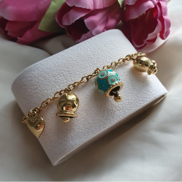 Bracciale CAMPANELLA turchese