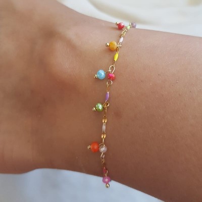 cavigliera colorata estate waterproof
