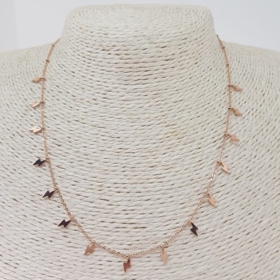 collana SAETTA oro rosa